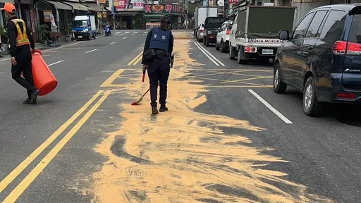 高雄漏油4公里「以為有人灑水」　吊車司機神經大條得付這代價