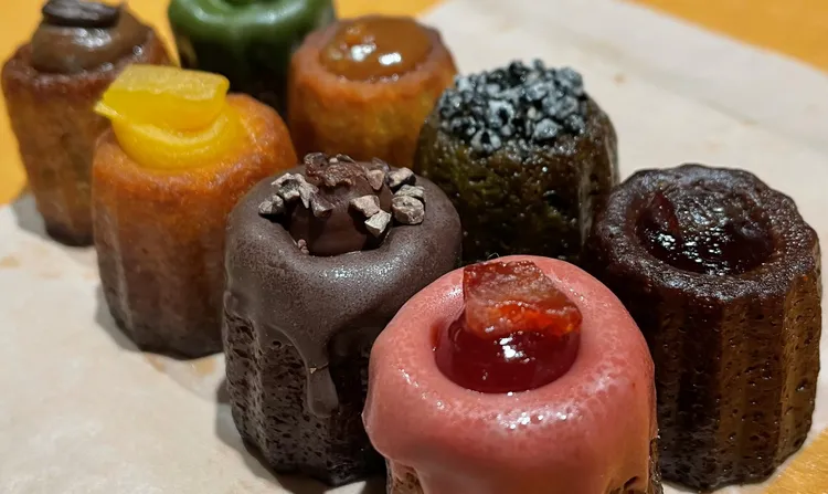 片島成好堂不使用麵粉、而以米粉製作的可麗露。豐岡市台灣推廣事務所提供