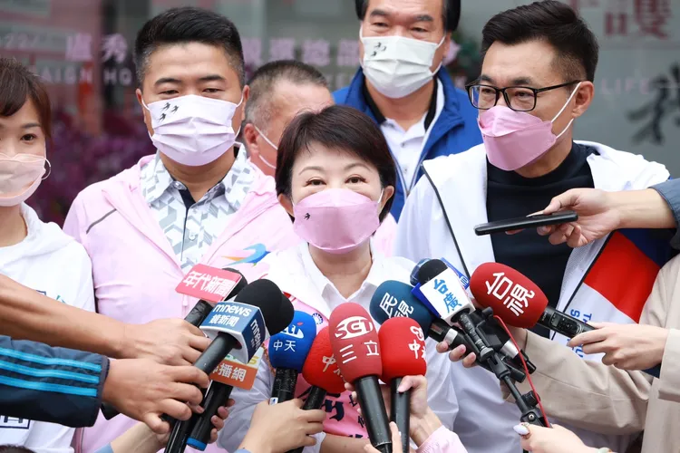 盧秀燕今天說「對手有總統，但我有市民，因為市民才是我的最大咖。」盧秀燕競總提供