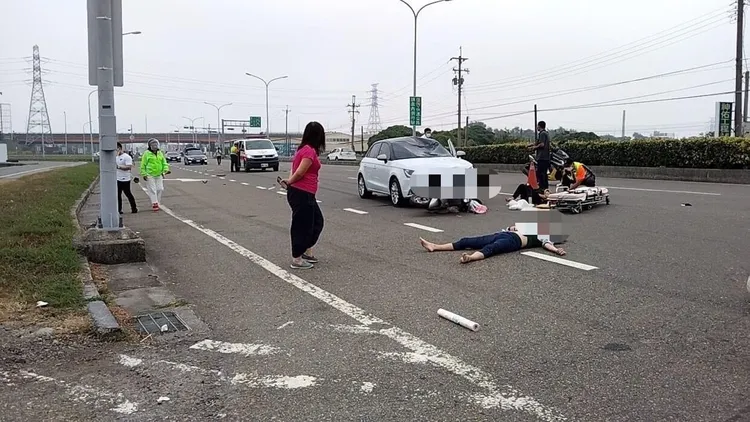 車禍現場慘不忍睹。資料照片