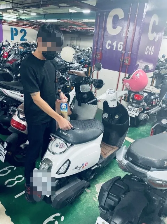 楊姓男子竊取機車代步看電影，將換來司法審判。讀者提供