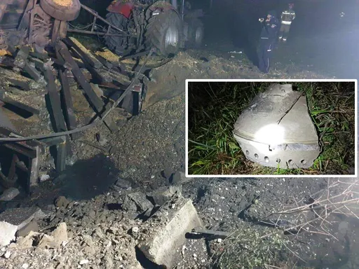 波蘭遭轟炸！疑飛彈殘骸照片曝光　專家評斷是「S-300」俄烏都在用