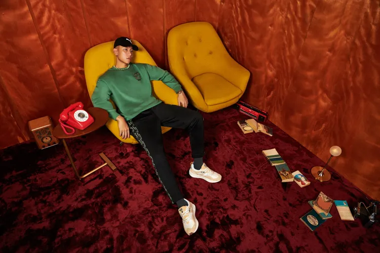 圓領衫2080元、T7運動長褲2380元、棒球帽 380元。品牌提供