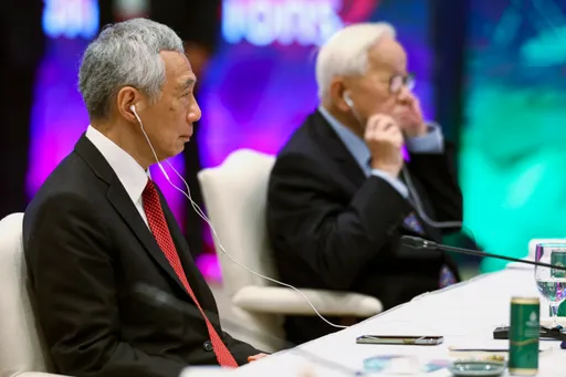 APEC領袖峰會登場 李顯龍張忠謀場邊敘舊