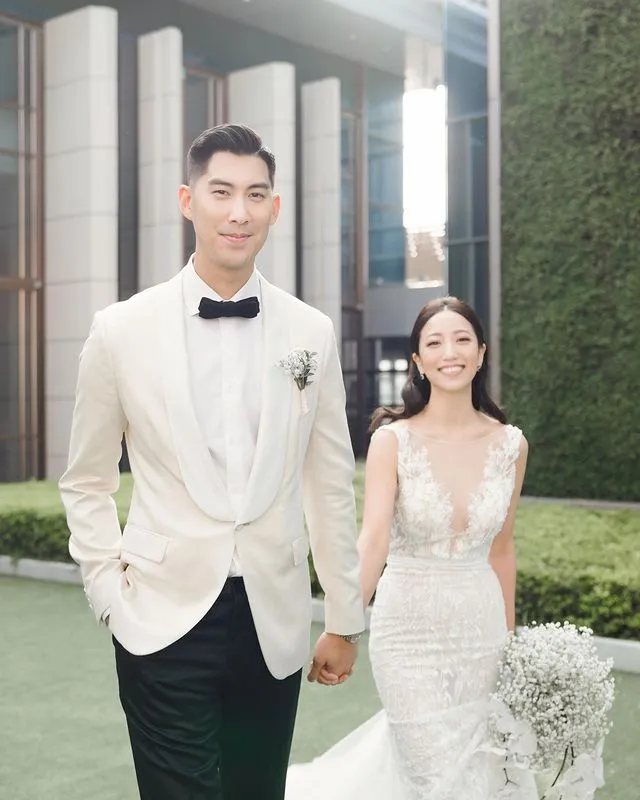 毛加恩（左）與造型師老婆羅雯在2019年結婚，至今仍甜蜜如昔。翻攝maomao31 IG