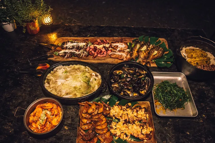 城市風格跨界美食「路邊烤肉」。業者提供