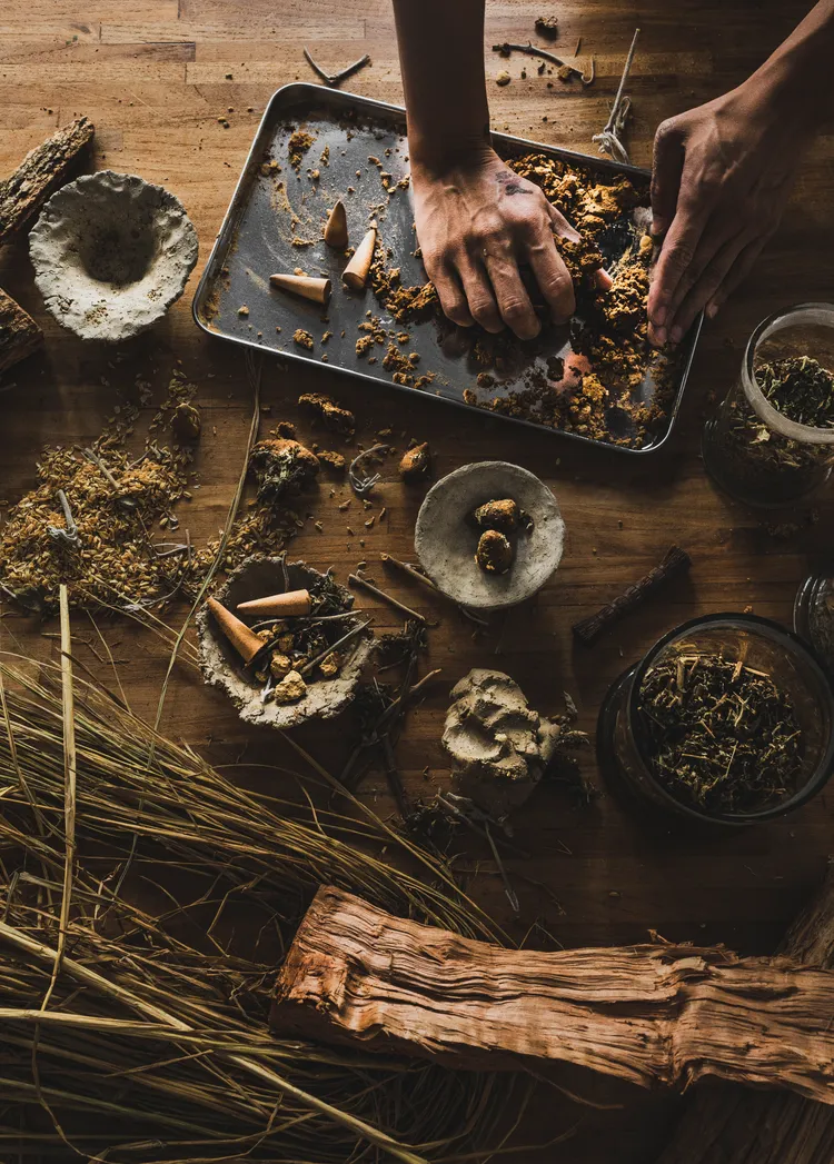 「文化能量CULTURE TOUR」藥草塔香。業者提供