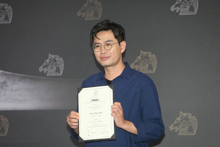 導演詹京霖希望《一家子兒咕咕叫》票房可以節節高升。陳明中攝