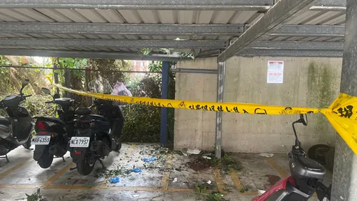 新北中和男子高處墜落 砸破停車場遮雨棚無生命跡象