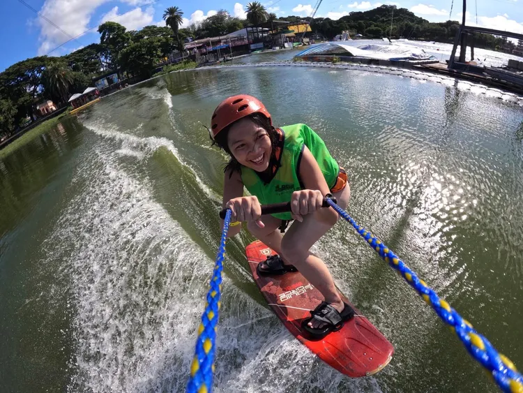 鄭侑青熱愛各項運動。翻攝鄭侑青臉書