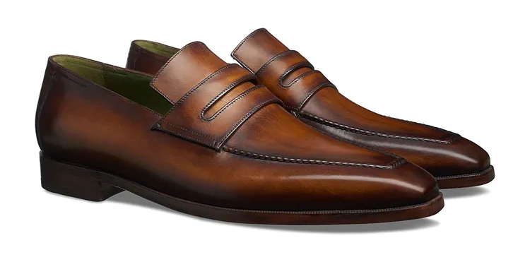 Andy Démesure可可棕色樂福鞋，7萬8000元。品牌提供