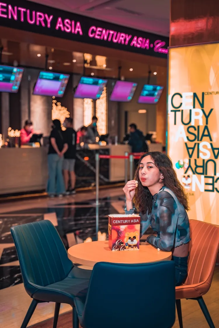 喜樂時代影城高雄總圖店周六推出自備容器「爆米花裝到滿」活動。業者提供