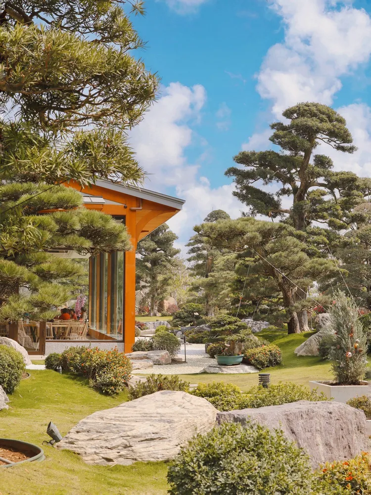 松柏軒位處絕美日式庭園。業者提供