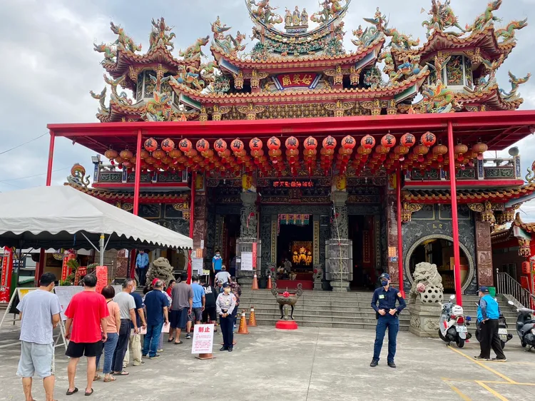 台南市今投票秩序大致良好。王志弘攝