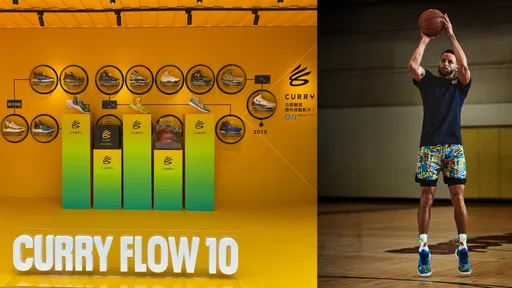 Curry 10新配色球鞋飄「甜味」　歷代柯瑞簽名款特展一覽爆款的「前世今生」