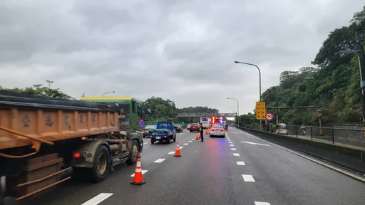 國1汐止段主線今晨3時開放通行 外側出口匝道持續管制搶修