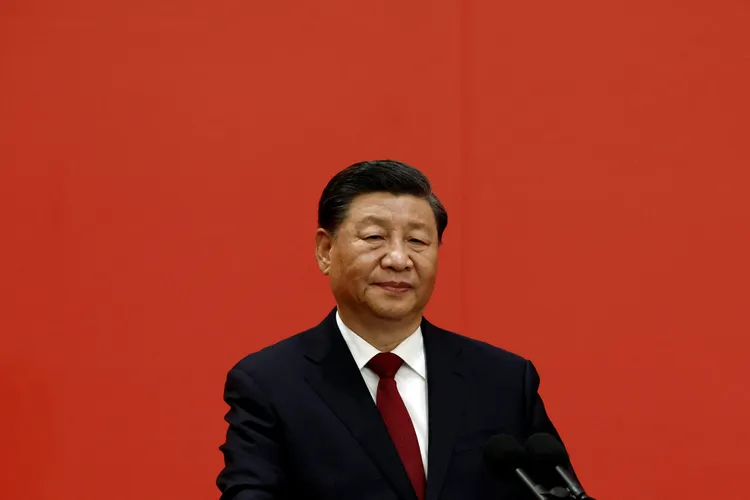 習近平今年10月三連任中共中央總書記。路透社資料照片