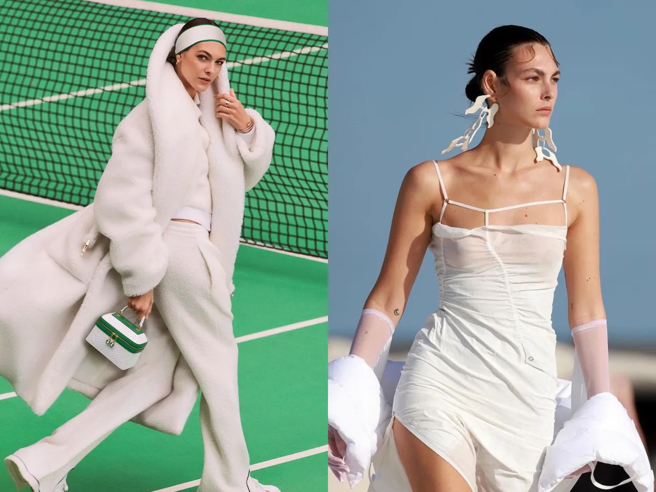 Vittoria Ceretti是香奈兒、寶格麗、GIVENCHY等時尚精品大牌的御用模特兒。翻攝vittoria IG