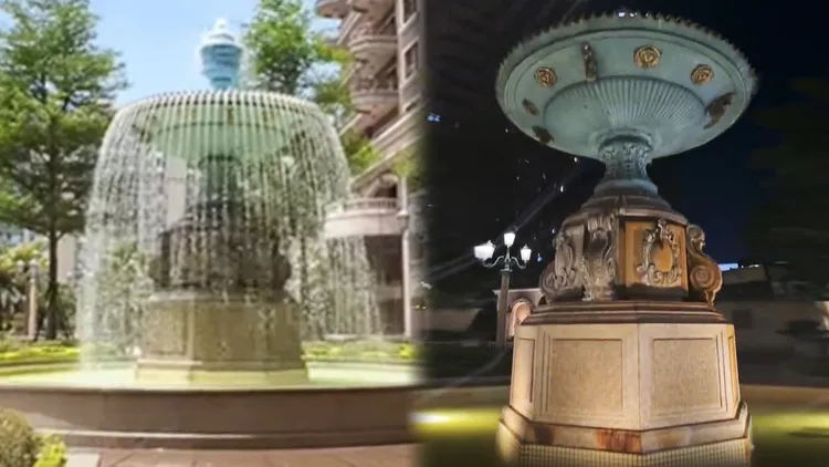 從霍華德直播內容，可比對他住在南崁一處豪宅中。翻攝霍華德IG、591房屋網