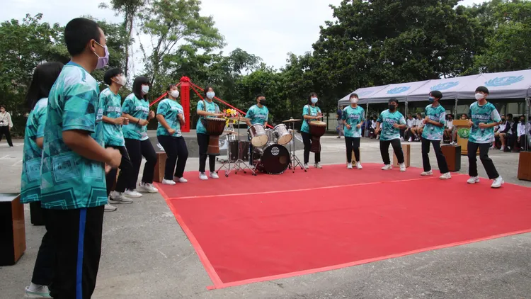 慈濟捐建台東豐田國中學生宿舍。台東縣府提供