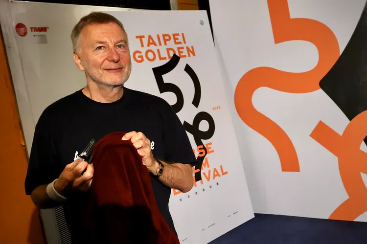 曼契夫斯基表示很喜歡台灣。林林攝