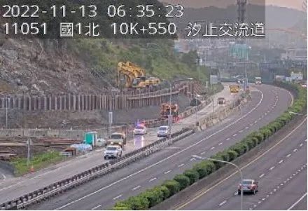國一南下汐止出口終於通車　連日搶修今早6時開放通行