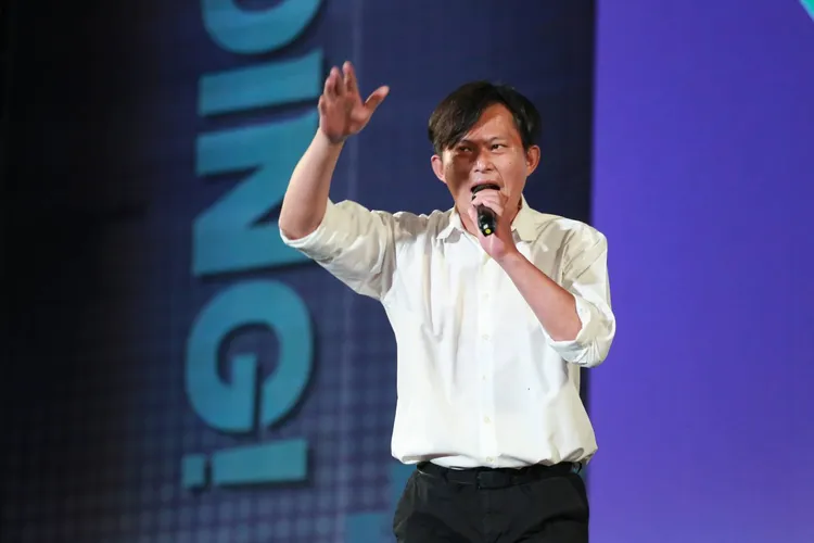 時代力量前主席黃國昌。資料照片，朱世閎攝。