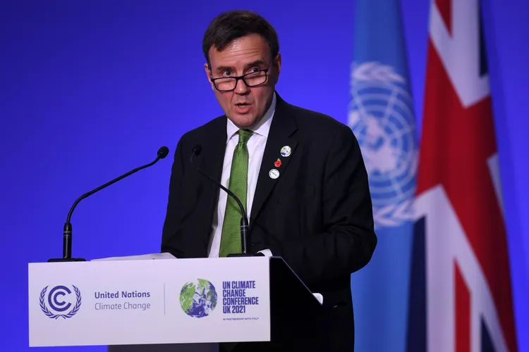 英國國際貿易部主責貿易政策的副大臣韓斯。法新社資料照片