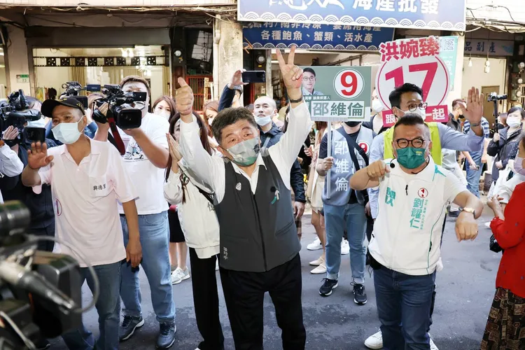 陳時中坦言，選舉期間對他的打擊，都認了。葉志明攝
