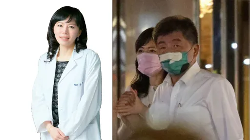 时指紧扣还被陈时中揽牢牢! 「美魔女」超强专业背景曝光
