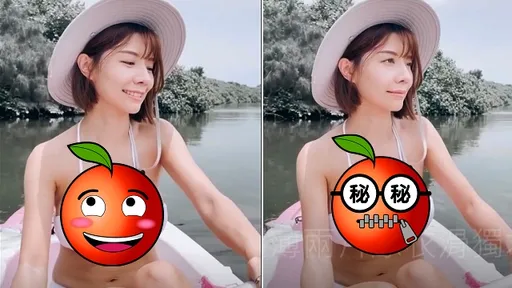 啦啦隊女神划獨木舟 「超細比基尼」快掉了!網看傻:重播了2小時