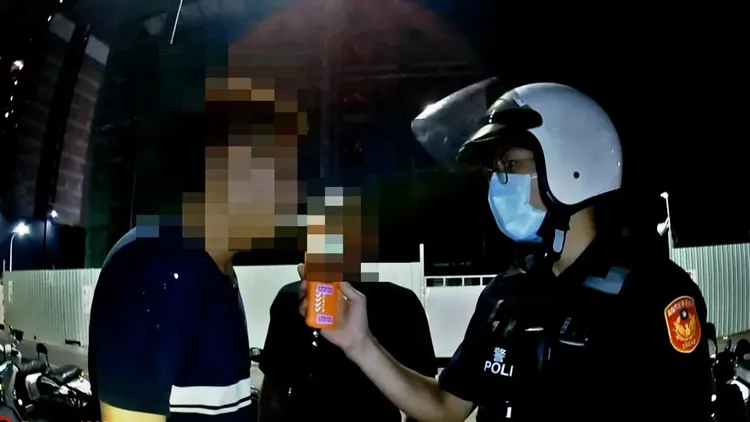 酒測示意圖。資料照片