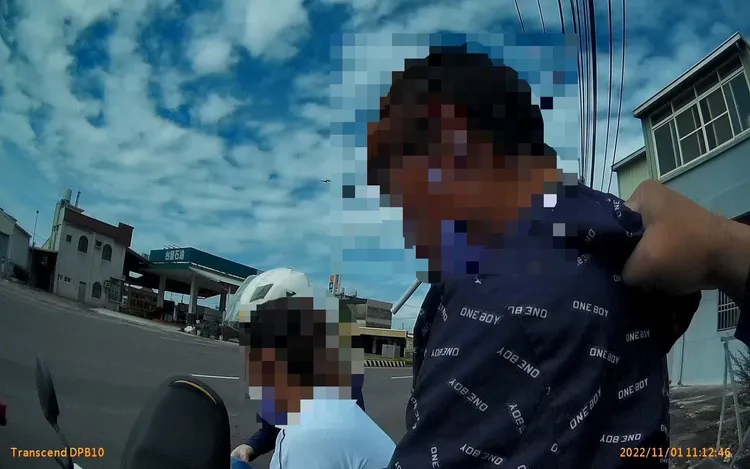 劉男被眼尖的警察一眼認出是毒品通緝犯。讀者提供