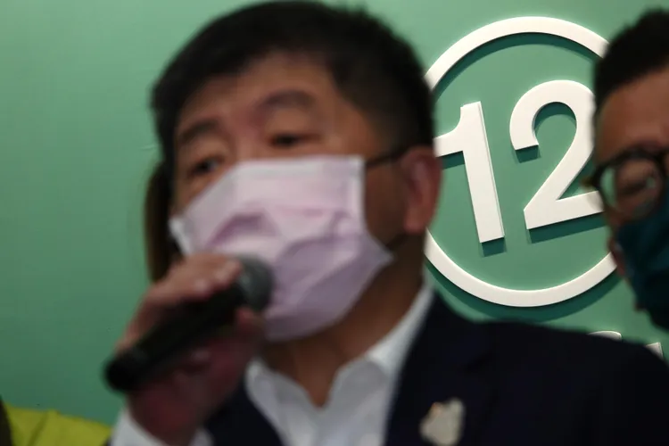 陳時中競辦回應，「競總沒有任何人跟無良公關討論過此事」。陳德興攝