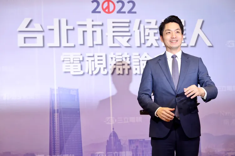 蔣萬安昨被問到辭不辭立委。資料照，林林攝