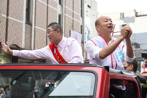 韓國瑜3度到基隆掃街　謝國樑嗆蔡適應「就是酸葡萄」