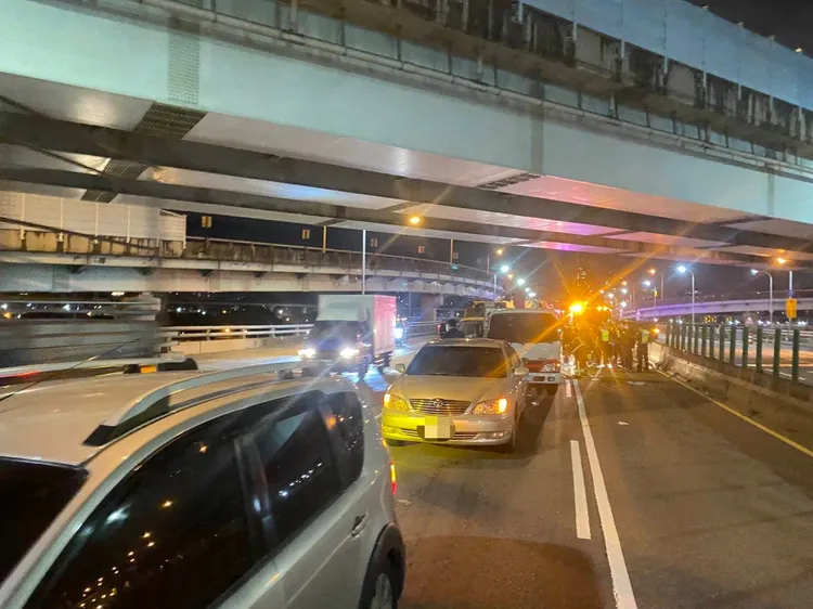 事故現場。翻攝畫面