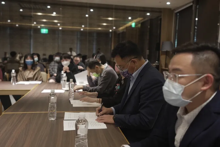 林耕仁表示，或許大家認為他並沒有有力的科技業背景，但強調未來的市府是專家團隊，他一定會發揮整合領導的務實思維與態度。林耕仁競辦提供