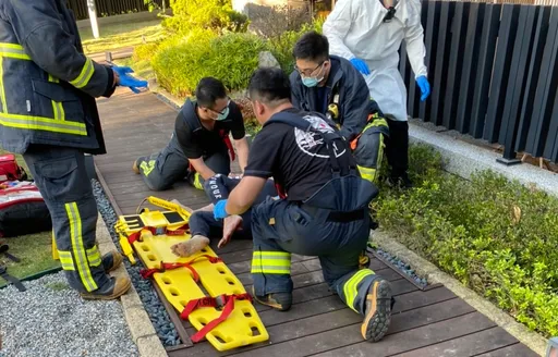 淡水女酒醉與老公起爭執　不慎失足墜樓幸獲救