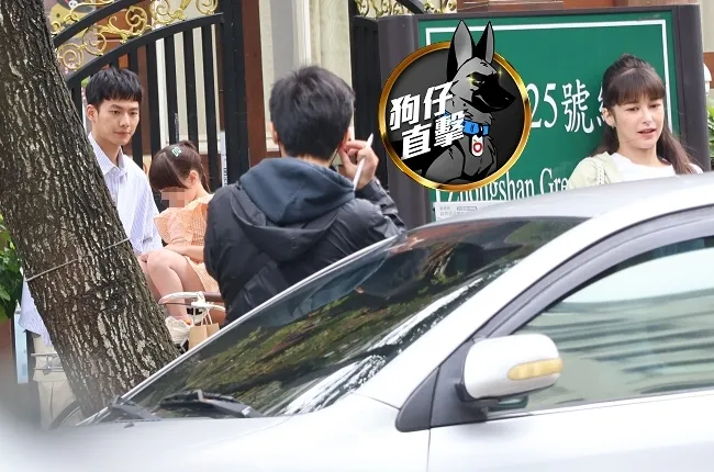 吳念軒（左）在戲中與夏朧搞「人仙戀」，一起到高檔幼兒園接女兒。特勤中心攝