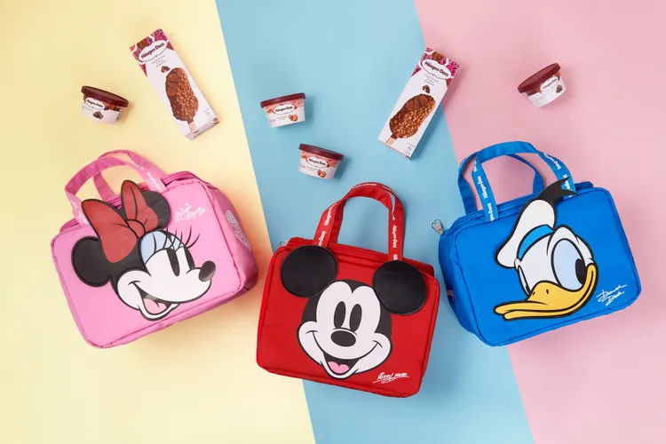 禮袋組搭配多種口味的迷你杯冰淇淋或雪糕組合，瞬間成為冰淇淋富翁。業者提供