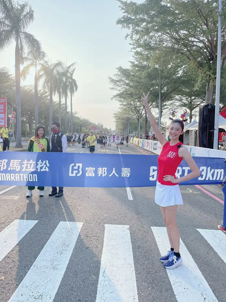 王心恬近期鍾情On跑鞋。王心恬提供