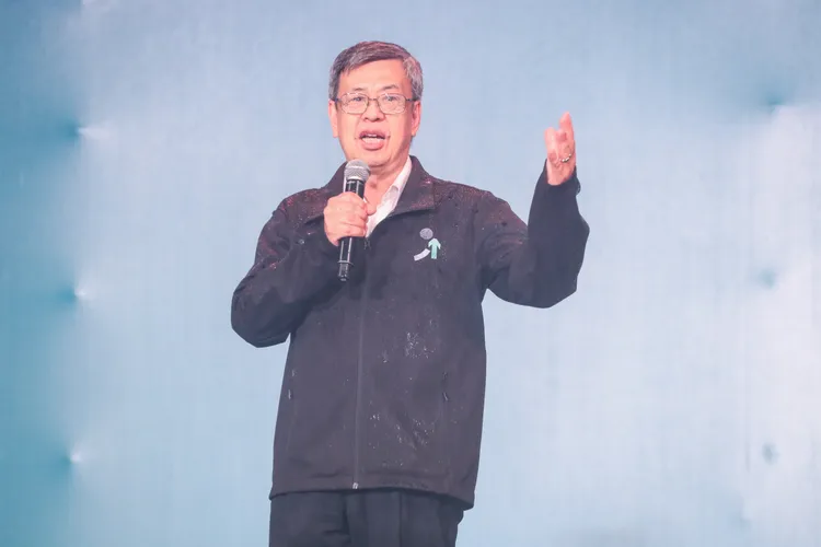 前副總統陳建仁。鄭孟晃攝