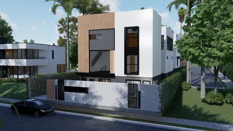 玖樓進軍美國洛杉磯物業市場，主要以興建的連排公寓為主。玖樓提供