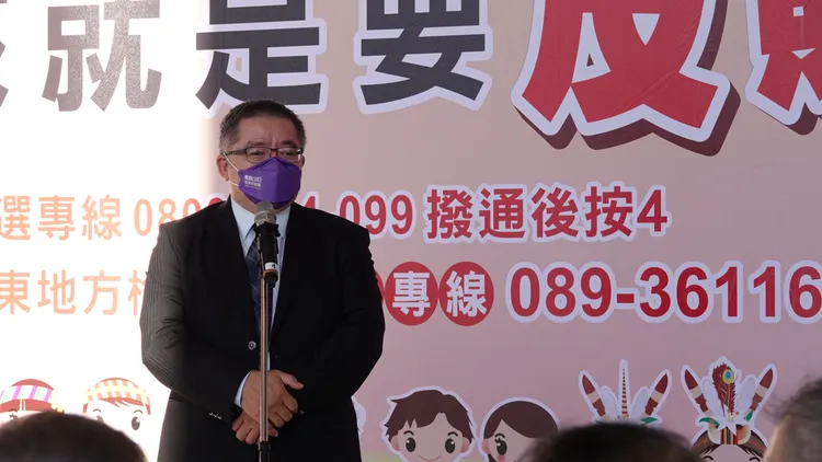 台東地檢署檢察長戴文亮。古和純攝