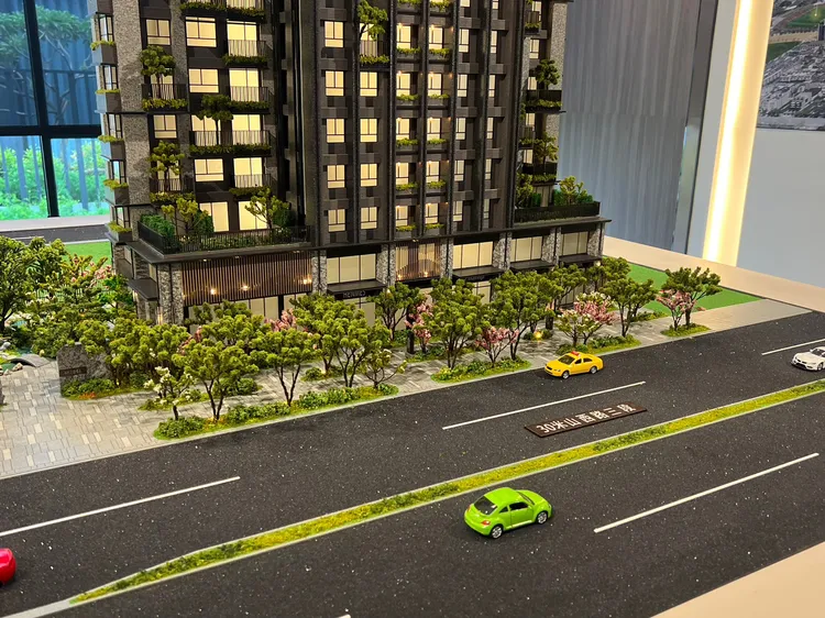 店面規劃得宜、控制總價之下，很吸引置產族。王鈞生攝