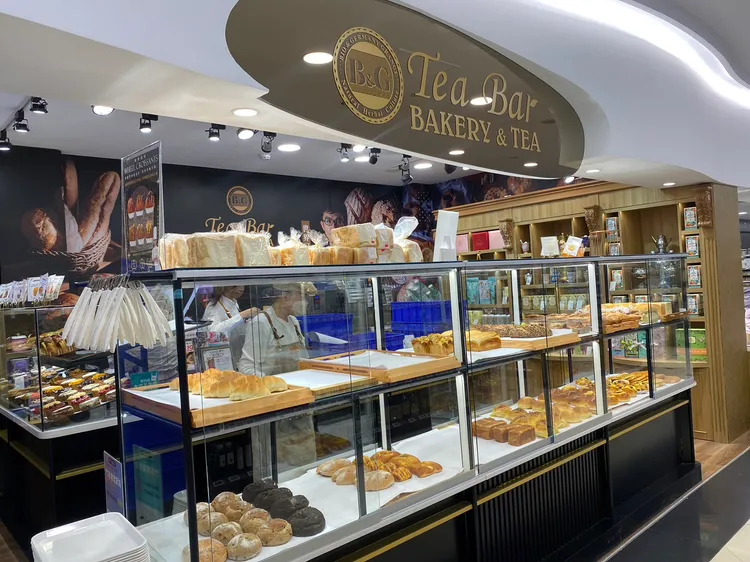 麵包區首推車輪可頌。陳怡文攝