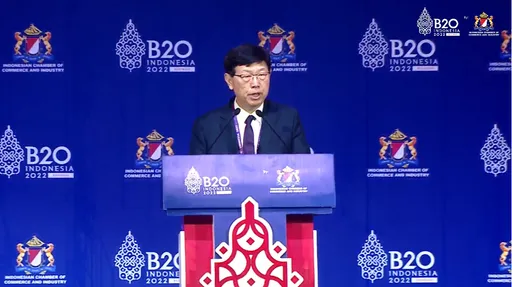 鴻海劉揚偉G20分享創新力量 　坦言富士康會犯錯但會做得更好