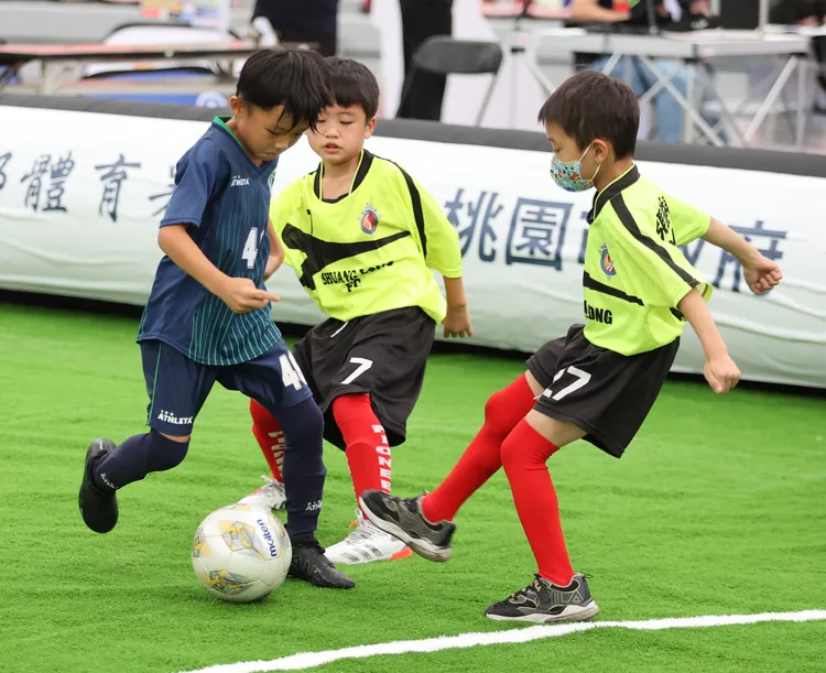 迷你足球賽分區挑戰賽桃園登場。桃園市體育局提供