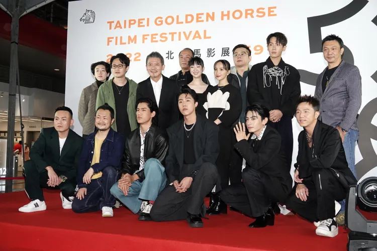 《黑的教育》劇組今出席金馬影展世界首映。陳德興攝